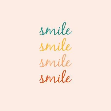 Abstract calligraphic pattern. Typography pattern. Seamless pattern with word Stock Illustration