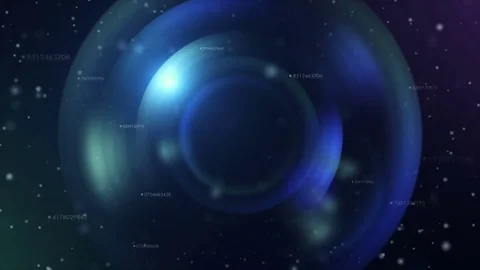 Abstract camera lens motion graphic Stock Footage 71310149