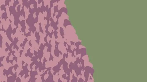 Abstract camouflage pattern in pink and olive green Stock Illustration