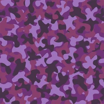 Abstract camouflage vector pattern with spots. Illustrazione stock