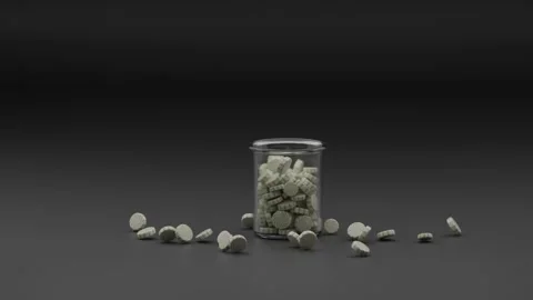 Abstract candy animation Stock Footage 264744974