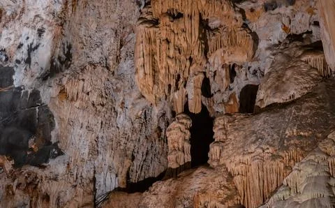 Abstract Cango Caves is a cave system near Oudtshoorn South Africa Stock Photos