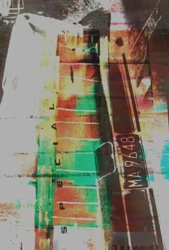 Abstract car Stock Illustration