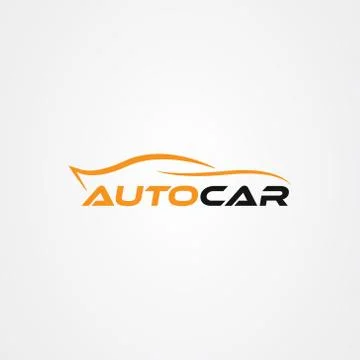 Abstract car logo design concept, automotive car vector design template. Stock Illustration