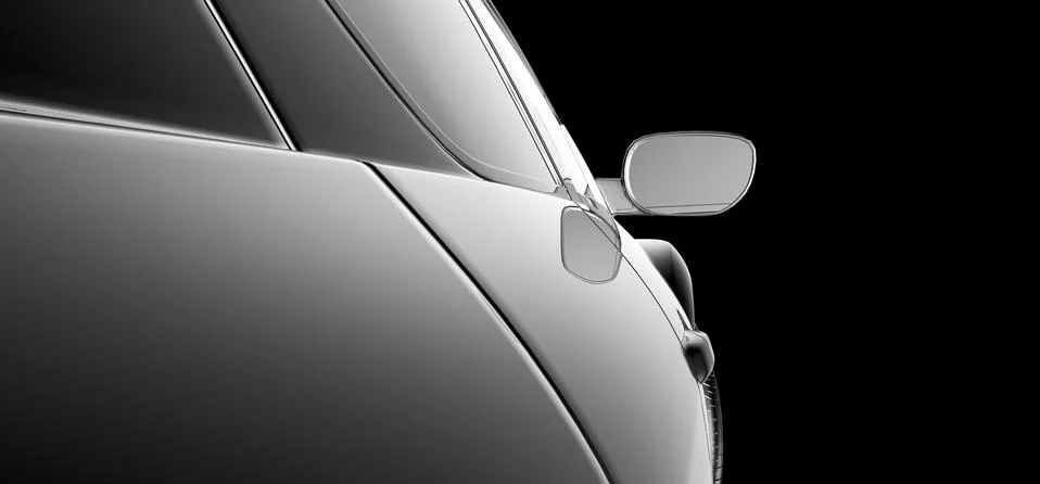 Abstract car model Illustrazione stock