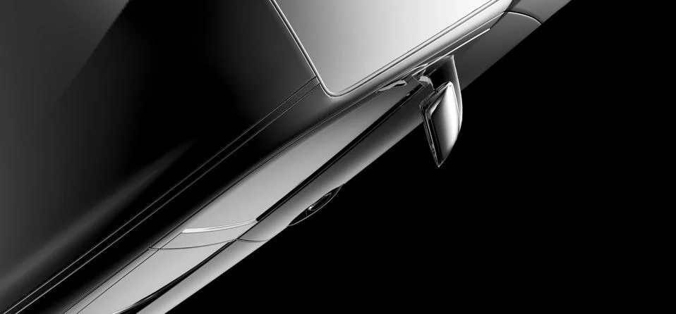 Abstract car model Stock Illustration