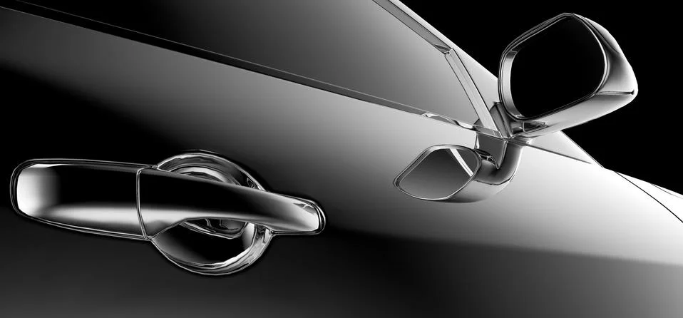 Abstract car model Stock Illustration