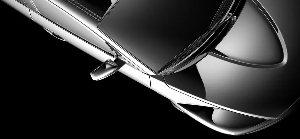 Abstract car model Stock Illustration