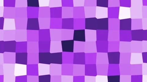 Abstract cartoon cube mosaic motion background loop  purple Vídeos de archivo 58304411