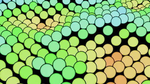 Abstract Cartoon Dot Stock Footage 309864493