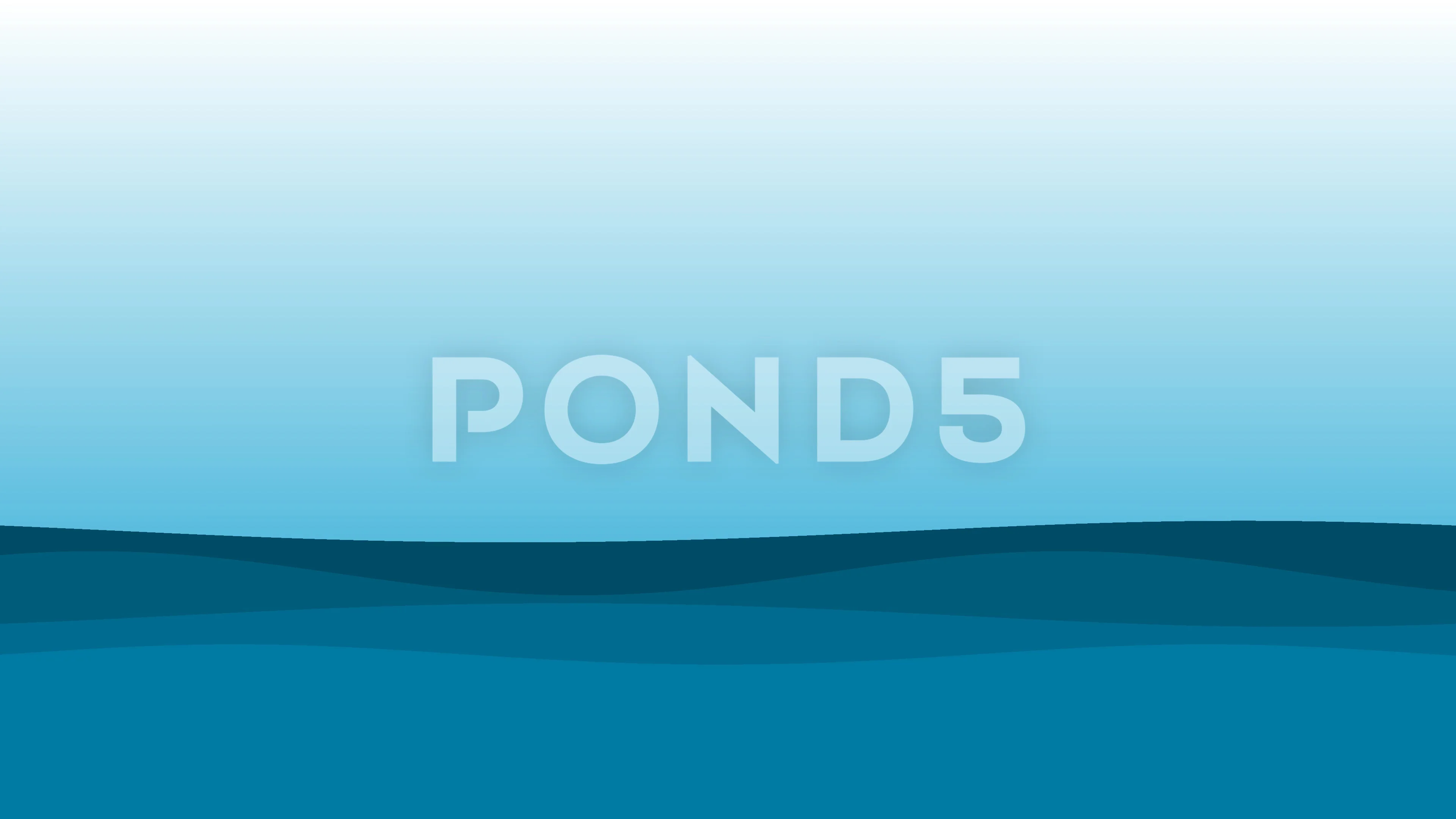 Abstract Cartoon Sea Ocean Water Surface | Stock Video | Pond5
