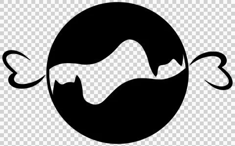 Abstract Cat Silhouettes Pattern Stock Illustration