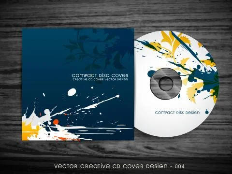 Abstract cd cover design Stock-Illustration