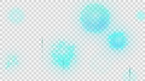 Abstract celebration fireworks with circular patterns, transparent BG. Stock Illustration
