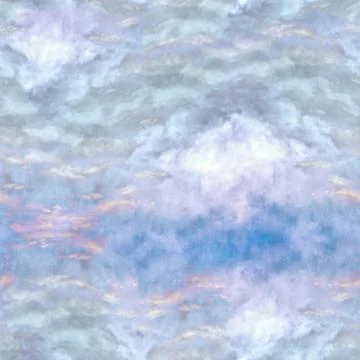 Abstract celestial blue seamless pattern. Skiey background. Illustrazione stock
