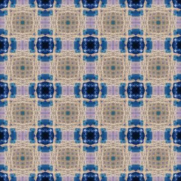 Abstract celestial blue seamless pattern. Skiey background. Ilustración de archivo