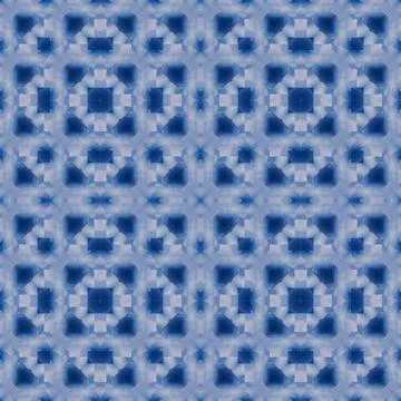Abstract celestial blue seamless pattern. Skiey background. Illustrazione stock