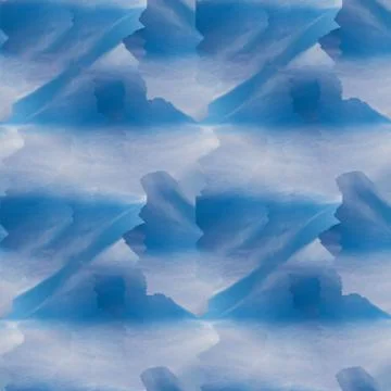 Abstract celestial blue seamless pattern. Skiey background. Stock Illustration