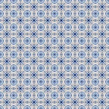 Abstract celestial blue seamless pattern. Skiey background. Stock Illustration