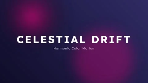Abstract celestial drift: glowing cosmic nebula background animation Vídeos de archivo 337656325