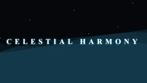 Abstract Celestial Harmony: Elegant Gradient Background for Digital Design Stock Footage 337576656