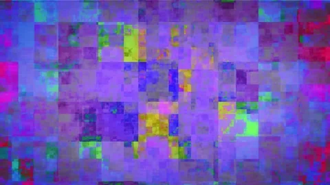 Abstract Cell Noise Stock Footage 127250196