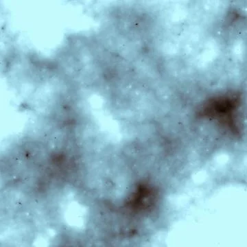 Abstract cell of virus or pathogenic bacterium illustration Stock Illustration