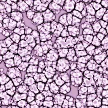 Abstract cell of virus or pathogenic bacterium illustration Stock Illustration