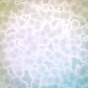 Abstract cell of virus or pathogenic bacterium illustration Stock Illustration