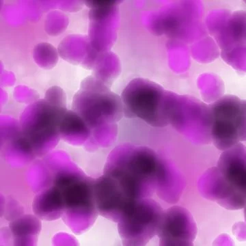 Abstract cell of virus or pathogenic bacterium illustration Stock Illustration