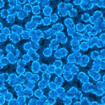 Abstract cells bokeh seamless generated hires texture Stock Illustration