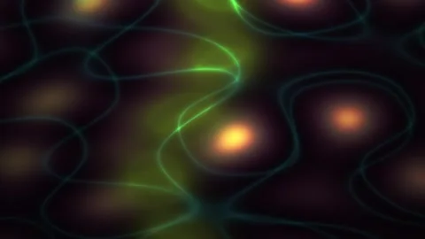 Abstract cells with glowing centers. Stock Footage 339985320