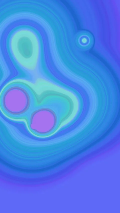Abstract Cells Metamorphosis 3D Animation vertical video Stock-Footage 258071302