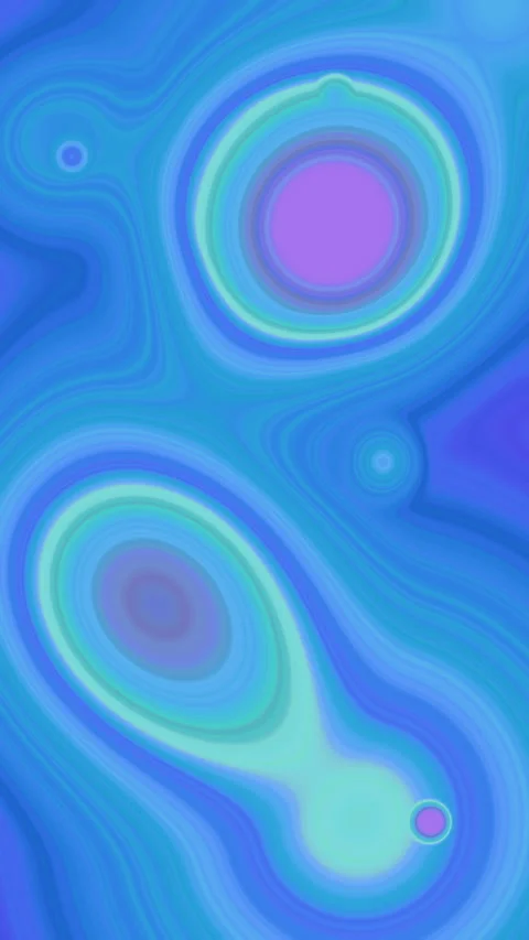 Abstract Cells Metamorphosis 3D Animation vertical video Video stock 258071679