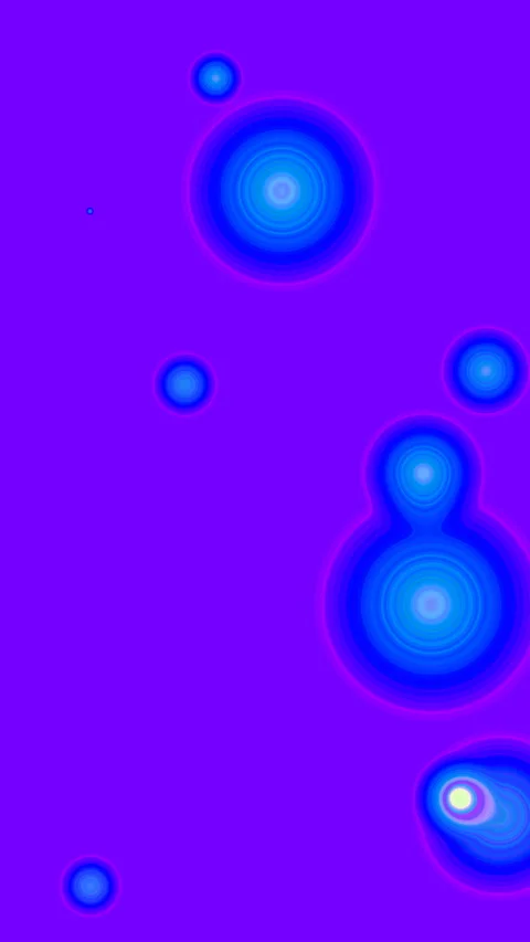 Abstract Cells Metamorphosis 3D Animation vertical video Video stock 258071692