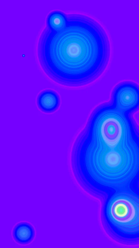 Abstract Cells Metamorphosis 3D Animation vertical video Stock-Footage 258071749