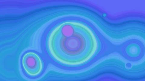 Abstract Cells Metamorphosis 3D Animation イラスト素材
