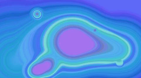 Abstract Cells Metamorphosis 3D Animation イラスト素材