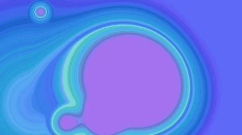 Abstract Cells Metamorphosis 3D Animation イラスト素材