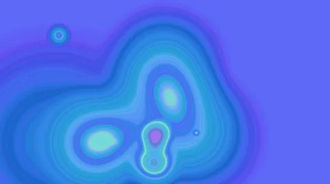 Abstract Cells Metamorphosis 3D Animation イラスト素材