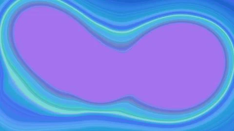 Abstract Cells Metamorphosis 3D Animation イラスト素材