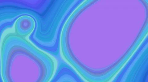 Abstract Cells Metamorphosis 3D Animation Stock Illustration