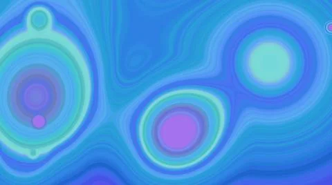 Abstract Cells Metamorphosis 3D Animation イラスト素材