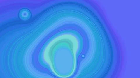 Abstract Cells Metamorphosis 3D Animation Stock Illustration