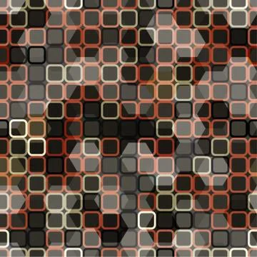 Abstract cells seamless Illustrazione stock