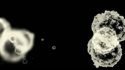 Abstract cells virus dust particles background. Stock Footage 13156072