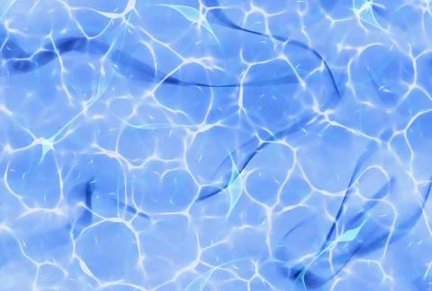 Abstract cellular blue background Stock Illustration