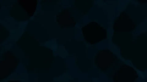 Abstract cellular organic shapes moving slowly in dark blue liquid with sof.. Stock Footage 340942377