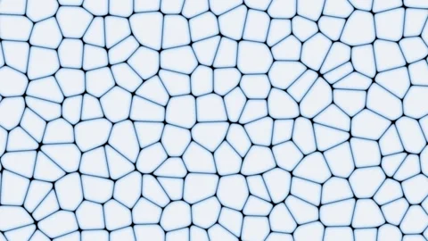 Abstract cellular structure evolving with light and shadow transitions for .. Stock Footage 341652186