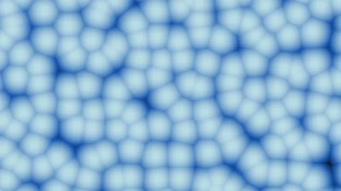 Abstract Cellular Structure Forming with Organic Growth in Blue Tones 스톡 동영상 341541634